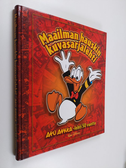 Walt Disney : Maailman hauskin kuvasarjalehti : Aku Ankka -lehti 50 vuotta