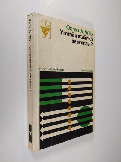 Osmo A. Wiio : Ymmärretäänkö sanomasi : Viestintä - tiedonvälitys