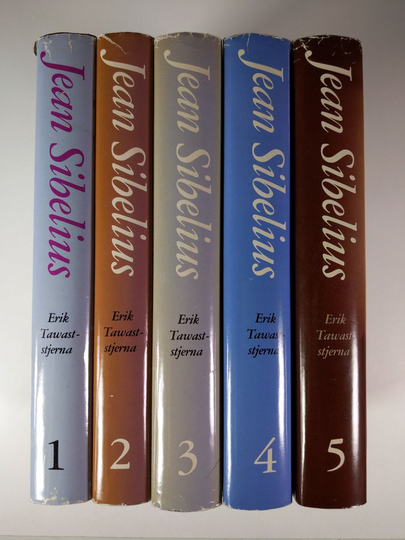 Erik Tawaststjerna : Jean Sibelius 1-5
