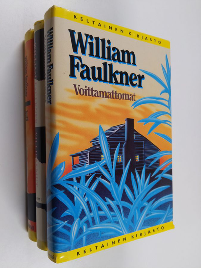 William Faulkner : Faulkner-paketti (3 kirjaa) : Villipalmut ; Kylä ; Voittamattomat