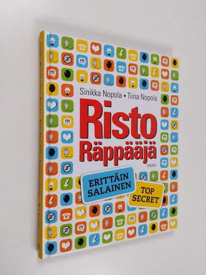 Sinikka Nopola : Risto Räppääjä : erittäin salainen - top secret