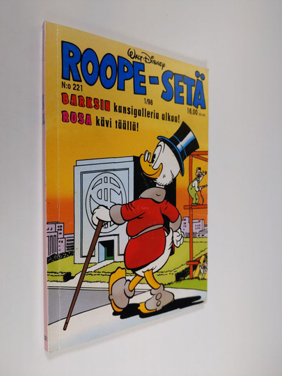 Walt Disney : Roope-Setä - Barksin kansigalleria alkaa! - Rosa kävi täällä