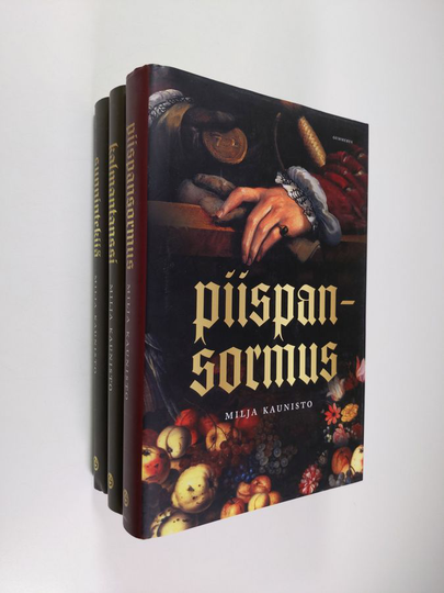 Milja Kaunisto : Olavi Maununpoika -trilogia : Synnintekijä ; Kalmantanssi ; Piispansormus