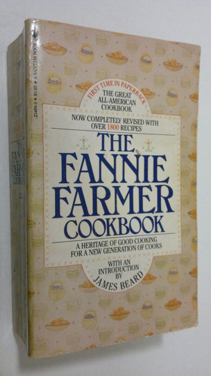 Marion Cunningham : The Fannie Farmer cookbook