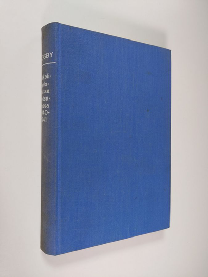 Hans Peter Krosby : Nikkelidiplomatiaa Petsamossa 1940-1941