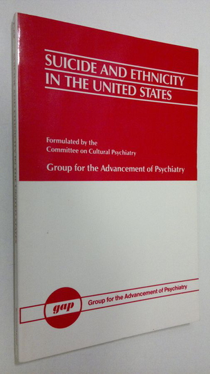 Suicide and ethnicity in the United States