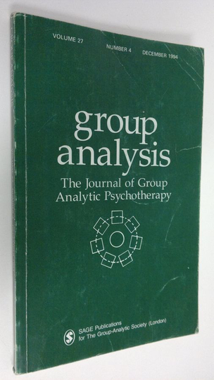 Group Analysis - vol. 27 nr. 4/1994 : The journal of group analytic psychotherapy