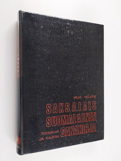 Yrjö Talvitie : Saksalais-suomalainen tekniikan ja kaupan sanakirja