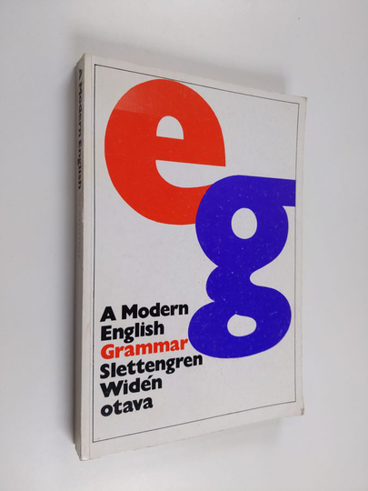 Anders Slettengren : A modern English grammar