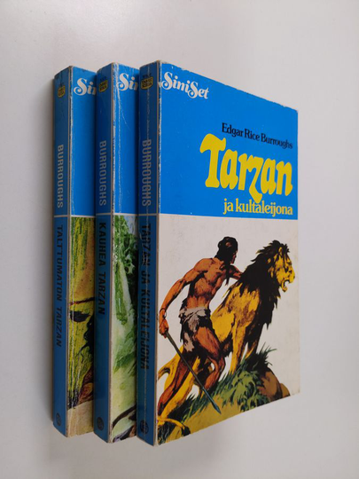 Tarzan 133-135 : Talttumaton Tarzan 133 ; Kauhea Tarzan 134 ; Tarzan ja kultaleijona 135