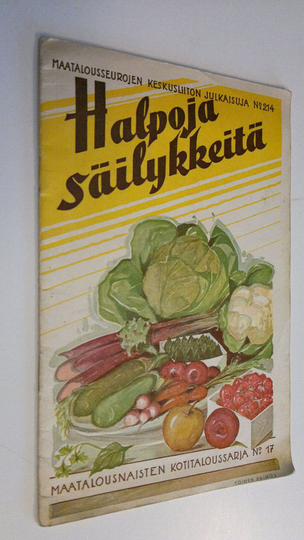 Saara Koponen : Halpoja säilykkeitä