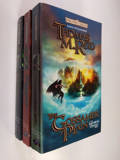 Thomas M. Reid : The Empyrean Odyssey 1-3 : The Grossamer Plain / The Fractured Sky / The Crystal Mountain