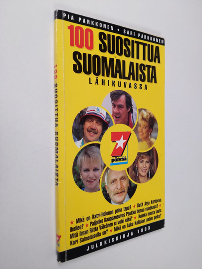 Sari Parkkonen : 100 suosittua suomalaista lähikuvassa