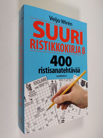 Veijo Wiren : Suuri ristikkokirja 8 : 400 ristisanatehtävää