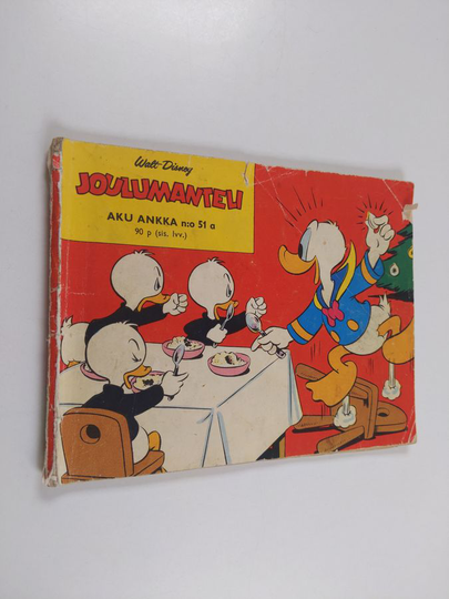 Walt Disney : Joulumanteli : Aku Ankka n:o 51 a 1964