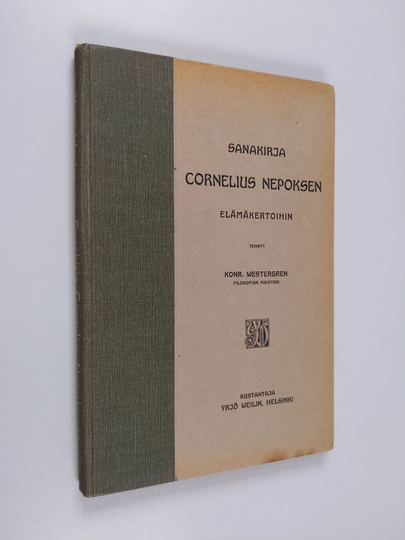 Enoch Konrad Westergren : Sanakirja Cornelius Nepoksen elämäkertoihin