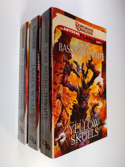 James Wyatt ym. : The Abyssal Plague 1-3 : The temple of Yellow Skulls / Oath of Vigilance / The eye of the Chained God
