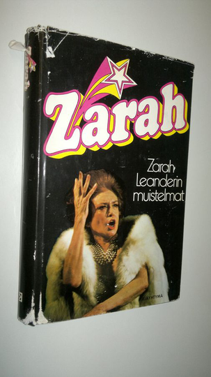 Zarah Leander : Zarah : Zarah Leanderin muistelmat
