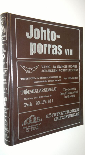 Pekka Jokisuu (toim.) : Johtoporras : Talouselämän johto- ja luottamushenkilöitä