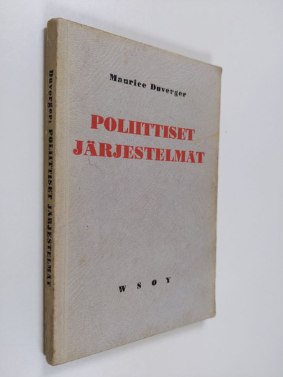 Maurice Duverger : Poliittiset järjestelmät