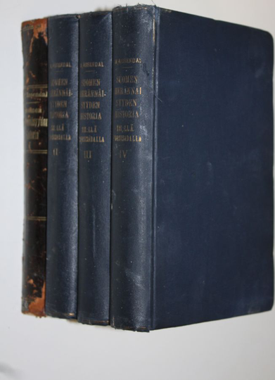 Mauno Rosendal : Suomen herännäisyyden historia XIX:llä vuosisadalla 1-4 : Ensimmäinen osa 1796-1835 ; Toinen osa 1836-1844 ; Kolmas osa 1845-1852 ...