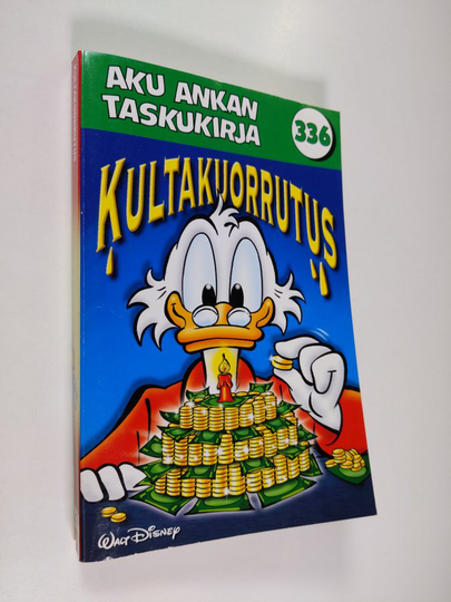Walt Disney : Aku Ankan taskukirja 336 : Kultakuorrutus