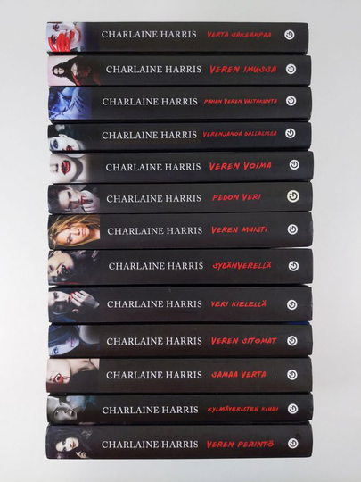 Charlaine Harris : Sookie Stackhouse sarja osat 1-13