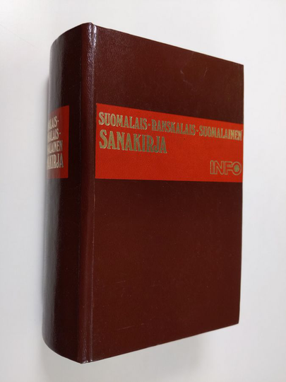 Tauno Nurmela : Suomalais-ranskalainen sanakirja