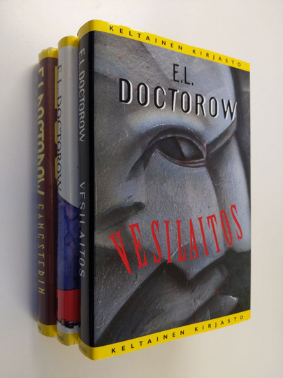 E.L.Doctorow setti 3 kirjaa : Kynämies ; Vesilaitos ; Gangsterin oppipoika