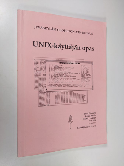 Jussi Eloranta : UNIX-käyttäjän opas