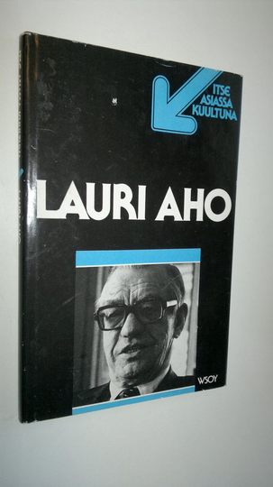 Lauri Aho : Lauri Aho : TV-ohjelma Nauhoitus 1731977, ensiesitys 11111977