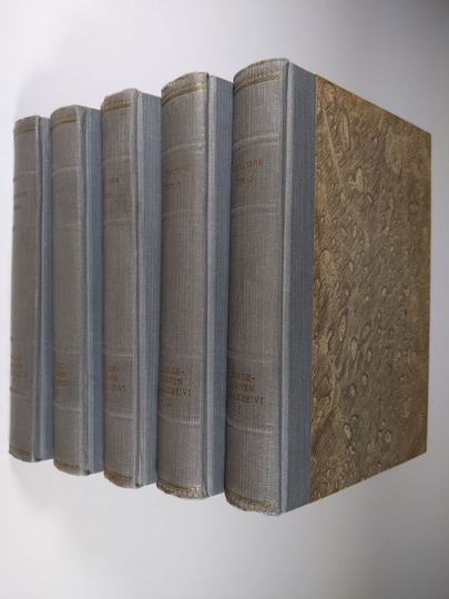 Alexandre Dumas : Bragelonnen varakreivi 1-10 (5 kirjaa) : eli Muskettisoturien viimeiset urotyöt : historiallinen romaani Ludvig XIV:n hovista