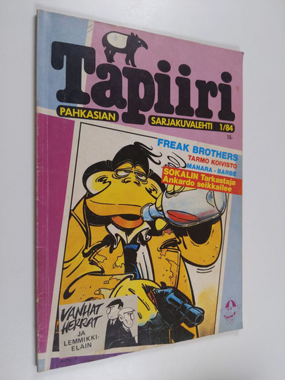 Tapiiri 1/84 : Pahkasian sarjakuvalehti