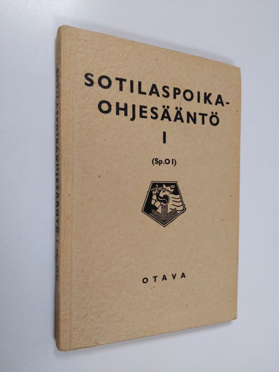 Sotilaspoikaohjesääntö I : (Sp.O I)