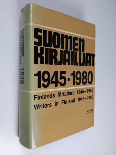 = red. av = ed. by Maija Hirvonen (toim.) : Suomen kirjailijat 1945-1980 : pienoiselämäkerrat : teosbibliografiat : tutkimusviitteet = Finlands ...