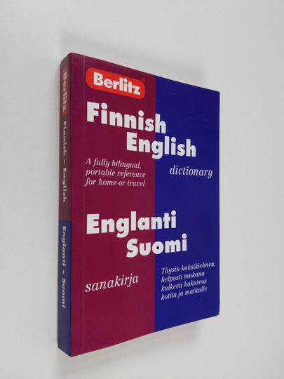 Finnish-English dictionary = Englanti-suomi sanakirja