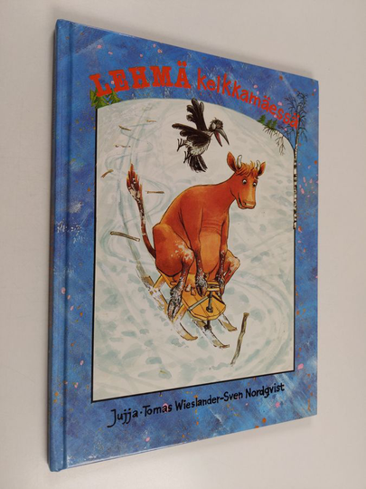 Jujja Wieslander : Lehmä kelkkamäessä