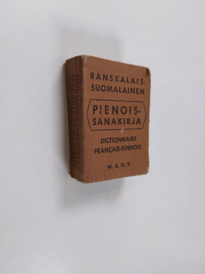Edwin Hagfors : Ranskalais-suomalainen pienoissanakirja