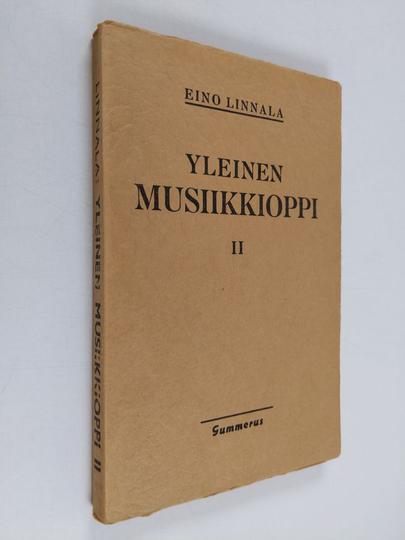 Eino Linnala : Yleinen musiikkioppi 2
