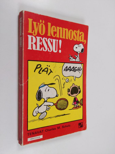 Charles M. Schulz : Lyö lennosta, Ressu! : Tenavat