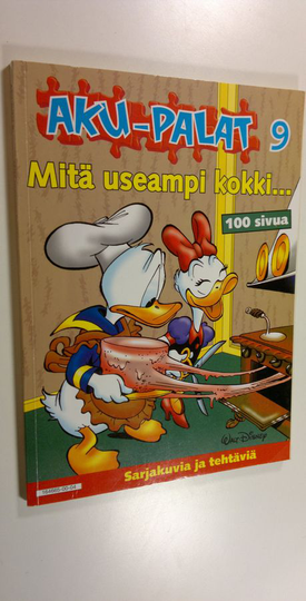 Mitä useampi kokki : sarjakuvia ja tehtäviä