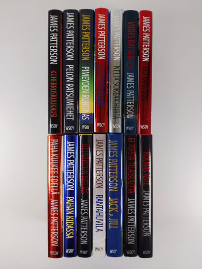 James Patterson : James Patterson -paketti (14 kirjaa)