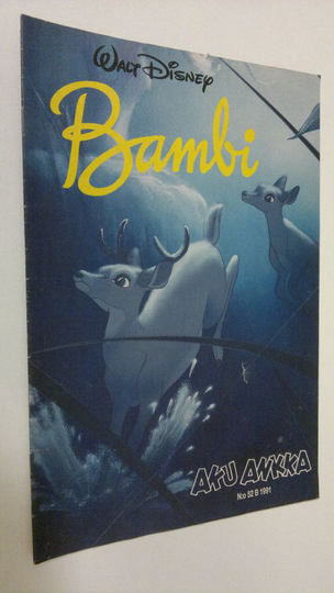 Walt Disney : Aku Ankka n:o 52B/1991 : Bambi