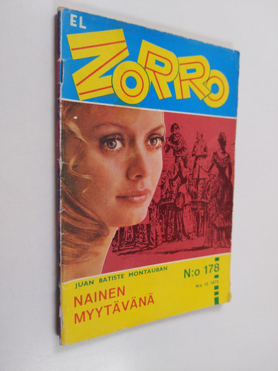 Juan Batiste Montauban : El Zorro del Castelrey n:o 12/1973 : Nainen myytävänä