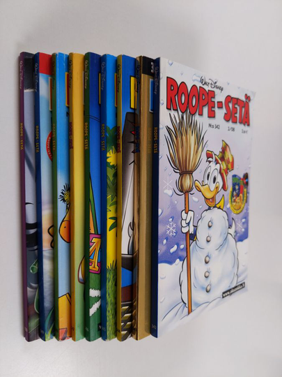 Roope-Setä vuosikerta 2008 (puuttuu nrot 1, 11, 12)