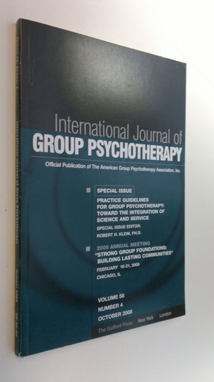 Les R. Ym. Reese : International Journal of Group Psychotherapy : Volume 58 Number 4 October 2008
