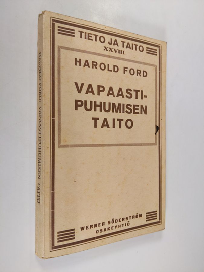 Harold Ford : Vapaastipuhumisen taito