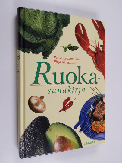 Ritva Lehmusoksa : Ruokasanakirja