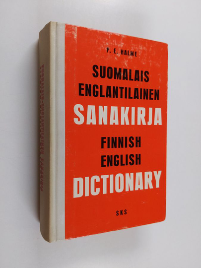 P. E. Halme : Suomalais-englantilainen sanakirja = Finnish-English dictionary