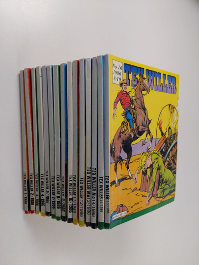 Tex Willer vuosikerta 1986 (puuttuu no 6)